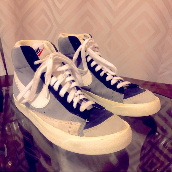 Sold! VNTG Nike Blazer Mid '77 Vintage Cool Grey Size 8 - Picture 7 of 9